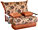 Уголок Астра можно укомплектовать креслом кроватью Астра или диванами серии.