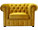 Кресло Честер, габаритные размеры 120х97х80(h) см, сиденье 65 см.