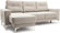 Угловой диван Джерси-6 ткань Амиго - Крем 1 категория, левое прилежание - L.