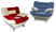 Кресло для отдыха имеет габаритные размеры 110х90 см.