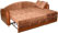 При трансформации углового дивана Император-5 в кровать спальное место составит  160х203х45 см.