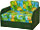 Диван-кровать Юлечка МП один из популярных детских диванов. На фото ткань выведена. См. каталог.