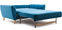 При трансформации дивана Крыжовник-2 в кровать спальное места составит 125х195 см, высота 45 см.