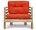 Кресло Стоун,  габаритные размеры 87х77х65 см